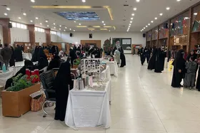 برپایی بازارچه مقاومت در حمایت از مردم فلسطین و لبنان در مشهد+ویدئو