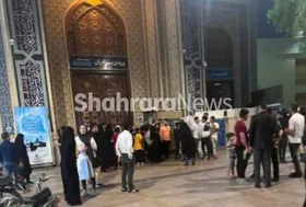 ویدئو| تصاویری از خیابان های اطراف حرم شاهچراغ پس از حمله تروریستی