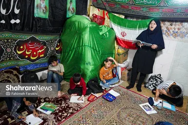 گزارش تصویری | مِنوی باز آقای بیابانی