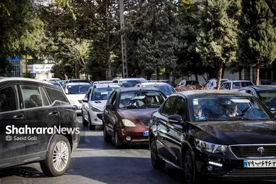 گزارش تصویری | وضعیت ترافیک سطح شهر مشهد در روز اول مهر ۱۴۰۴