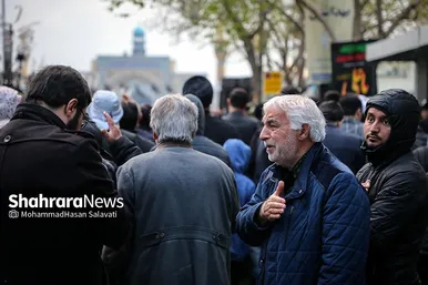 دسته عزای علوی در روز شهادت حضرت علی(ع) در مشهد