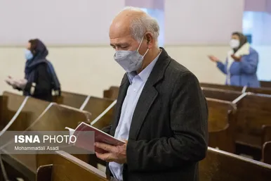 مراسم آغاز سال ۲۰۲۲ میلادی در تهران