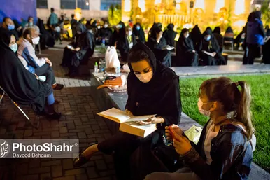 مراسم احیاء شب بیست و یک رمضان در میدان جانباز مشهد
