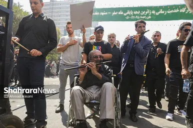 مراسم عزاداری رحلت رسول اکرم(ص) و شهادت امام حسن مجتبی(ع) در مشهد