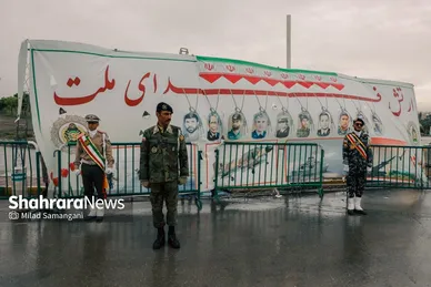 گزارش تصویری | مراسم رژه روز ارتش در مشهد (۲۹ فروردین ۱۴۰۴)