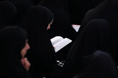 مراسم احیای ناشنوایان در حرم مطهر امام رضا(ع) 