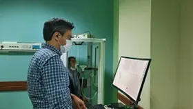 نصب و راه اندازی دستگاه تست تنفس در بیمارستان امام رضا (ع)