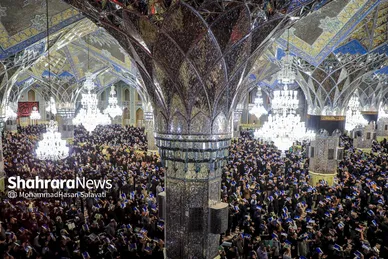 گزارش تصویری | مراسم احیای دومین شب قدر در حرم مطهر امام رضا (ع)