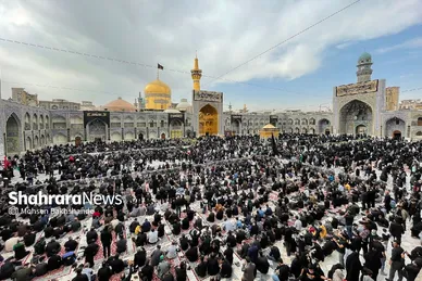 عزاداری روز شهادت امام رضا علیه اسلام در مشهد