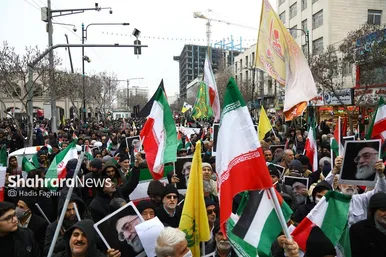 گزارش تصویری | راهپیمایی جمعه نصر و جشن پیروزی مقاومت فلسطین در مشهد