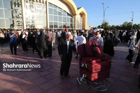 پایان عملیات بازگشت حجاج خراسانی | خدمات&zwnj;رسانی فرودگاه مشهد به بیش از ۱۱ هزار زائر سرزمین وحی