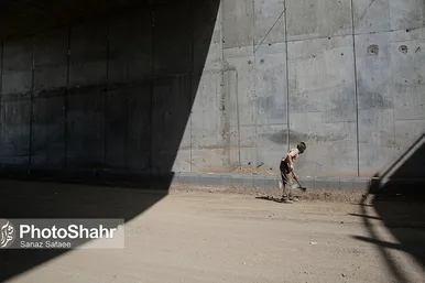 مشهد بر مدار عمران | تقاطع غیر همسطح مصلی