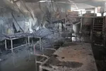 جست و جو و آوار برداری در انفجار کارخانه شهرک صنعتی کلات به اتمام رسید +عکس