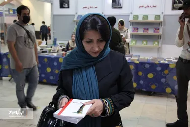حضور پرشمار مهاجران افغانستانی در نمایشگاه کتاب تهران