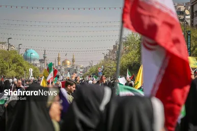 گزارش تصویری | راهپیمایی روز جهانی قدس در مشهد