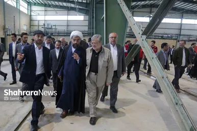 گزارش تصویری | آیین بهره‌برداری از سوله زیربنایی خط دو قطار شهری مشهد مقدس و تاسیسات مرتبط