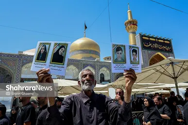 گزارش تصویری | عزاداری روز شهادت امام رضا (ع) در مشهد (۳)