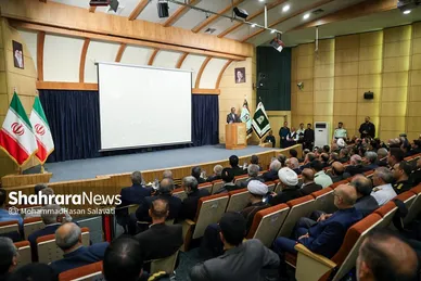 گزارش تصویری | مراسم تکریم و معارفه فرمانده ارشد انتظامی استان خراسان رضوی