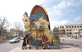 نمایش همدلی ایرانیان برای ساختن ایرانی آباد در یادمان &laquo;دست در دست هم دهیم به مهر&raquo;