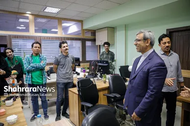 بازدید استاندار خراسان رضوی از موسسه فرهنگی شهرآرا