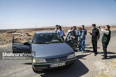 گزارش تصویری | بازسازی صحنه قتل در حوالی سالارآباد
