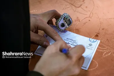 عکس‌هایی از مرحله دوم انتخابات چهاردهمین دوره ریاست‌جمهوری در مشهد (۶)
