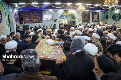 گزارش تصویری | آیین تشییع پیکر آیت‌الله «محمدهادی عبدخدایی»
