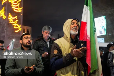 گزارش تصویری | مشهد زیر باران، به وقت استغاثه امام زمان (عج)