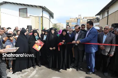 گزارش تصویری | آیین بازگشایی و اتصال خیابان امام زمان (عج) به بولوار شهید احمدی در مشهد