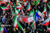 وداع مردم مشهد با پیکر مطهر شهید جنگ رمضان + فیلم (۲۲ فروردین ۱۴۰۵)