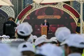 قلندر شریف: اربعین، یک کنگره عظیم فرهنگی در سطح جهانی است | خدمت به دلدادگان اهل‌بیت (ع)، رسالت خادمان مشهد است + فیلم