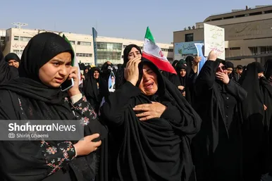 گزارش تصویری | عزاداری شهادت رهبر معظم انقلاب اسلامی در میدان شهدا مشهد