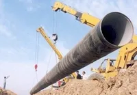 مرحله دوم طرح انتقال آب از دریای عمان به اصفهان با حضور رئیسی آغاز شد