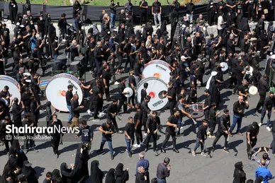 عزاداری روز تاسوعا در مشهد مقدس