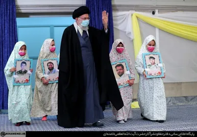 مراسم جشن تکلیف دختران دانش‌آموز در حضور رهبر معظم انقلاب