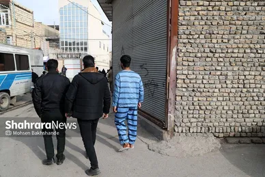 گزارش تصویری | قتل شبانه یک جوان در بولوار حر