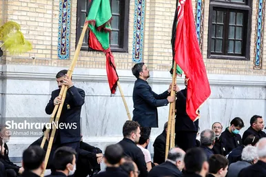 اجتماع عاشورائیان در حرم مطهر رضوی