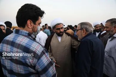 افتتاح تقاطع غیرهمسطح حضرت قمر بنی‌هاشم(ع) در مشهد