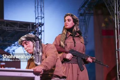 گزارش تصویری | نمایش «کاف، مثل کردستان»