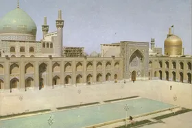گشت&zwnj;وگذار در موزه آستان قدس رضوی