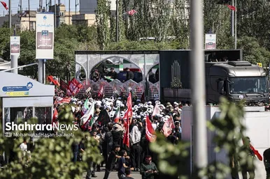 گزارش تصویری | تشییع تاریخی پیکر مطهر رهبر شهید انقلاب در مشهد مقدس | (پنجشنبه ۱۸ تیر ماه ۱۴۰۵)