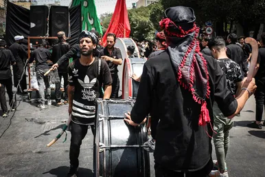 عزاداری روز تاسوعا در مشهد مقدس
