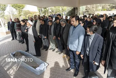 گزارش تصویری | مراسم تشییع پیکر «همایون ارشادی»