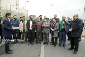 گزارش تصویری | مراسم بهره&zwnj;برداری از ضلع شمالی کلان&zwnj;پروژه تقاطع غیرهم&zwnj;سطح انقلاب اسلامی مشهد