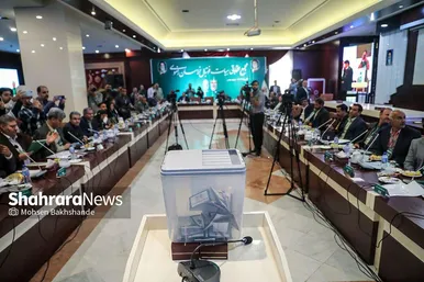 گزارش تصویری | مجمع انتخاباتی هیئت فوتبال استان خراسان رضوی با حضور مهدی تاج رئیس فدراسیون فوتبال