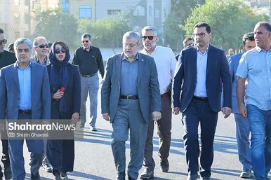 گزارش تصویری |بازدید شهردار مشهد مقدس از بوستان جهانشهر