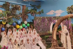 جشن روز دختر در &laquo;باغ شادونه&raquo;