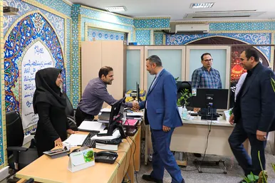 بازدید اعضای شورای اسلامی شهر مشهد از روزنامه شهرآرا