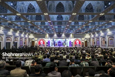 گزارش تصویری | بزرگداشت سپهبد شهید محمد پاکپور در حرم مطهر رضوی