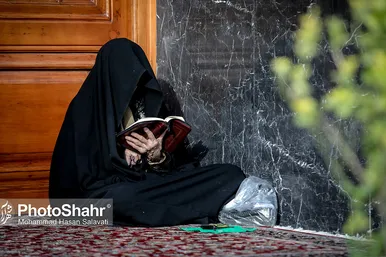 محفل بزرگ قرائت قرآن در حرم مطهر رضوی